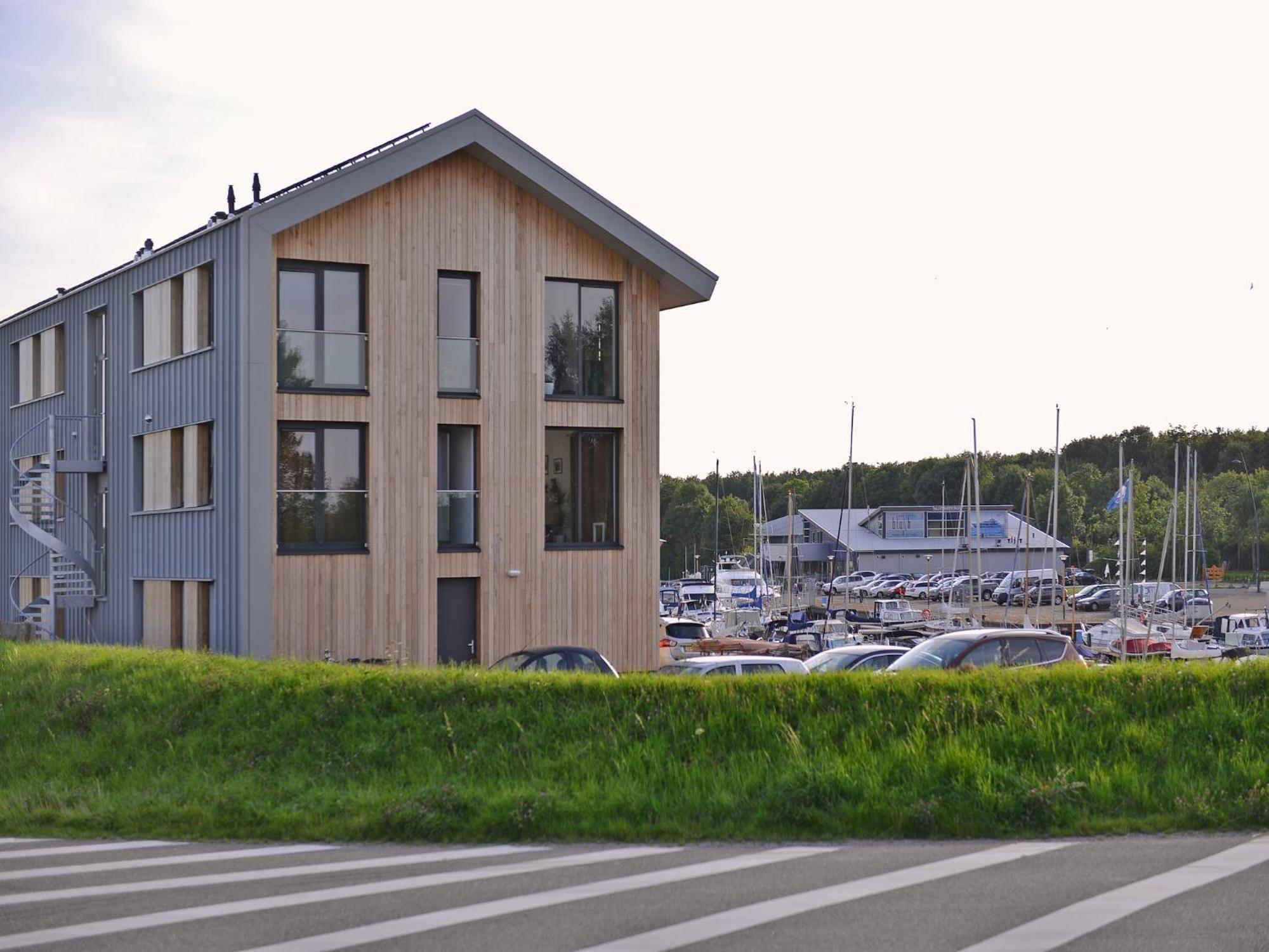 Waterlodge Blue Lagoon On A Jetty For 4 People Kamperland Eksteriør bilde
